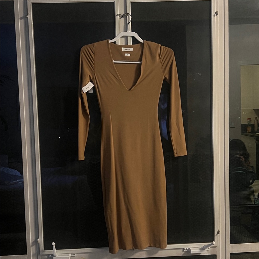 NWT Babaton Long Sleeve Dress